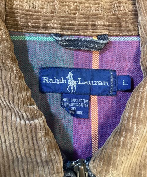 RALPH LAUREN（ラルフローレン）RALPH LAUREN (ラルフローレン) 191-Btype black denim jacket ブラック サイズ:Ⅼの古着・服飾アイテム
