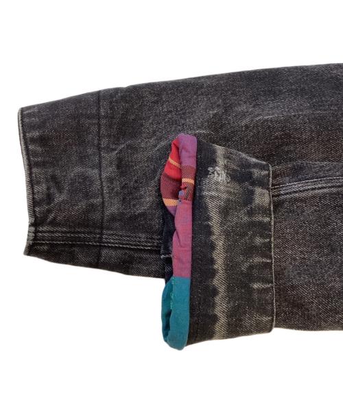 RALPH LAUREN（ラルフローレン）RALPH LAUREN (ラルフローレン) 191-Btype black denim jacket ブラック サイズ:Ⅼの古着・服飾アイテム