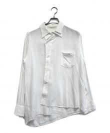 sulvam（サルバム）の古着「DOUBLE COLLAR SHIRTS」｜ホワイト