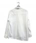 sulvam (サルバム) DOUBLE COLLAR SHIRTS ホワイト サイズ:S：13000円