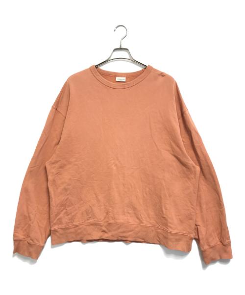 DRIES VAN NOTEN（ドリスヴァンノッテン）DRIES VAN NOTEN (ドリスヴァンノッテン) オーバーサイズスウェット ピンク サイズ:Mediumの古着・服飾アイテム