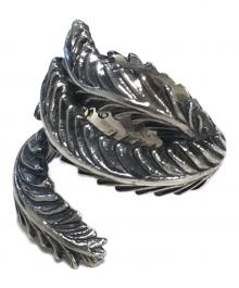 GOTHIC YOHJI YAMAMOTO（ゴシックヨウジヤマモト）の古着「FEATHER RING」｜シルバー
