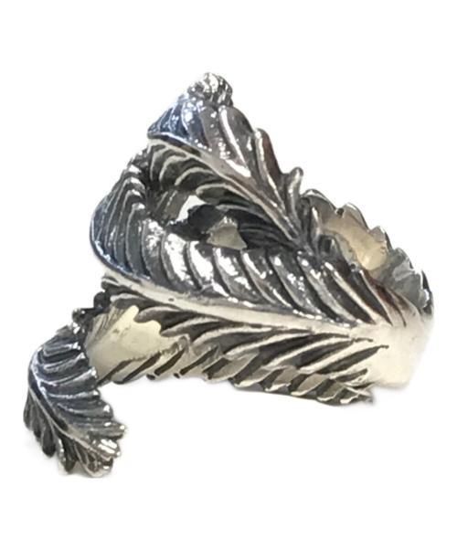 GOTHIC YOHJI YAMAMOTO（ゴシックヨウジヤマモト）GOTHIC YOHJI YAMAMOTO (ゴシックヨウジヤマモト) FEATHER RING シルバー サイズ:17の古着・服飾アイテム