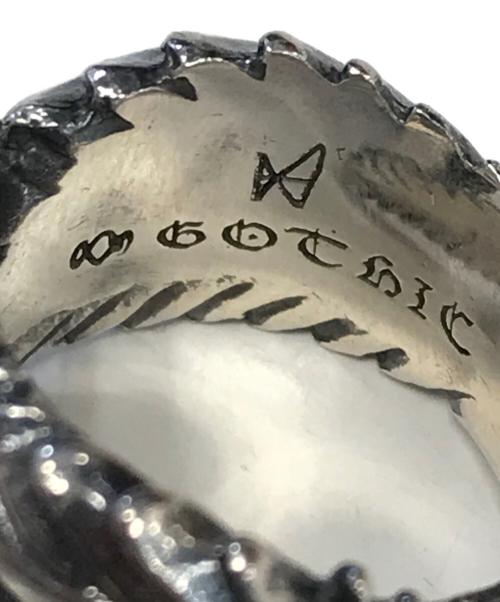 GOTHIC YOHJI YAMAMOTO（ゴシックヨウジヤマモト）GOTHIC YOHJI YAMAMOTO (ゴシックヨウジヤマモト) FEATHER RING シルバー サイズ:17の古着・服飾アイテム