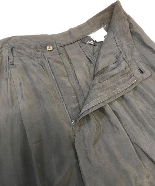 tricot COMME des GARCONS（トリココムデギャルソン）tricot COMME des GARCONS (トリココムデギャルソン) 80's レーヨンパンツ ブラック サイズ:Mの古着・服飾アイテム