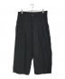 tricot COMME des GARCONS（トリココムデギャルソン）の古着「80's レーヨンパンツ」｜ブラック