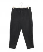 COMME des GARCONS HOMME PLUSコムデギャルソンオムプリュス）の古着「フリースパンツ」｜ブラック