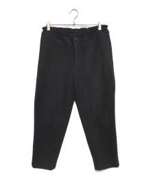 COMME des GARCONS HOMME PLUS（コムデギャルソンオムプリュス）の古着「フリースパンツ」｜ブラック