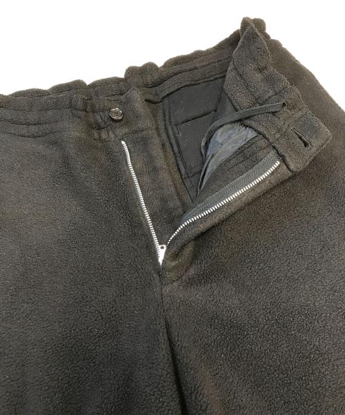 COMME des GARCONS HOMME PLUS（コムデギャルソンオムプリュス）COMME des GARCONS HOMME PLUS (コムデギャルソンオムプリュス) フリースパンツ ブラック サイズ:Sの古着・服飾アイテム
