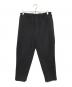 COMME des GARCONS HOMME PLUS（コムデギャルソンオムプリュス）の古着「フリースパンツ」｜ブラック