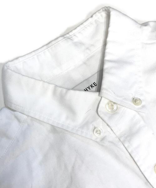 HYKE（ハイク）HYKE (ハイク) オックスフォードBDシャツ ホワイト サイズ:Ｓの古着・服飾アイテム