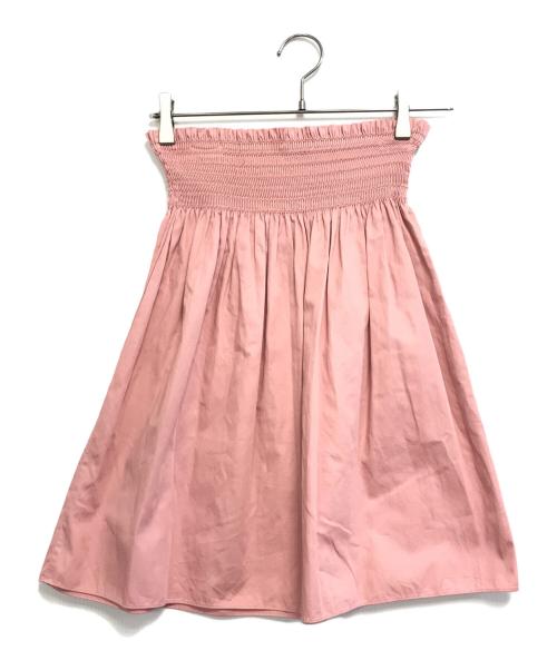 MIU MIU（ミュウミュウ）MIU MIU (ミュウミュウ) スカート ピンク サイズ:SIZE 36の古着・服飾アイテム