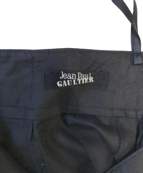 Jean Paul GAULTIER（ジャンポールゴルチェ）Jean Paul GAULTIER (ジャンポールゴルチェ) ジップデザインスカート ブラック サイズ:9(W63 H91)の古着・服飾アイテム