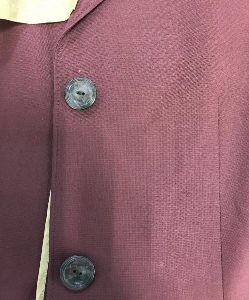 Jean Paul GAULTIER CLASSIQUE（ジャンポールゴルチエクラシック）Jean Paul GAULTIER CLASSIQUE (ジャンポールゴルチエクラシック) 3Bテーラードジャケット レッド サイズ:42の古着・服飾アイテム