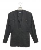 Jean Paul GAULTIERジャンポールゴルチェ）の古着「マルチポッケジップワンピース」｜ブラック