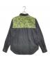 BLACK COMME des GARCONS (ブラックコムデギャルソン) カモフラ切替シャツ ブラック×グリーン サイズ:M：18000円