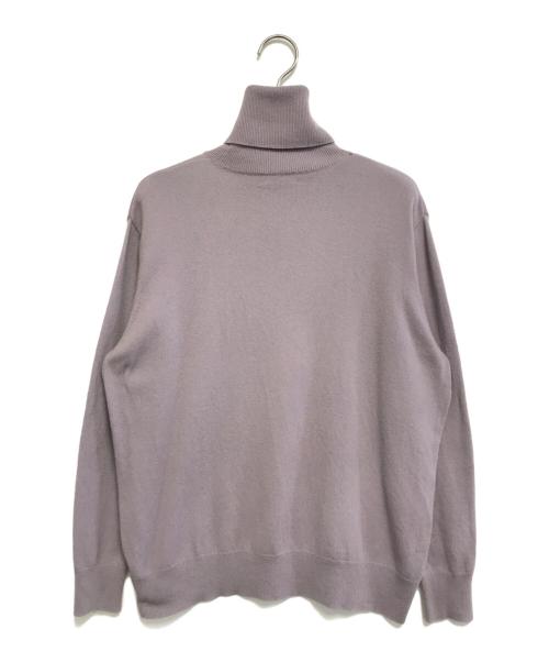DRIES VAN NOTEN（ドリスヴァンノッテン）DRIES VAN NOTEN (ドリスヴァンノッテン) タートルネックニット パープル サイズ:Extra Smallの古着・服飾アイテム