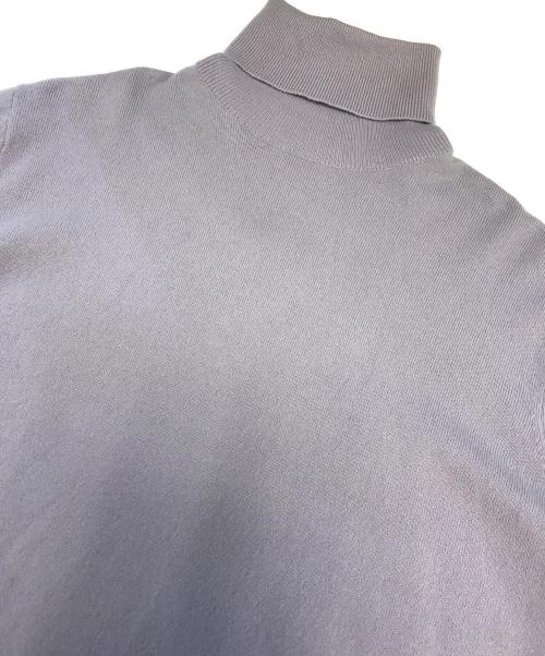 DRIES VAN NOTEN（ドリスヴァンノッテン）DRIES VAN NOTEN (ドリスヴァンノッテン) タートルネックニット パープル サイズ:Extra Smallの古着・服飾アイテム