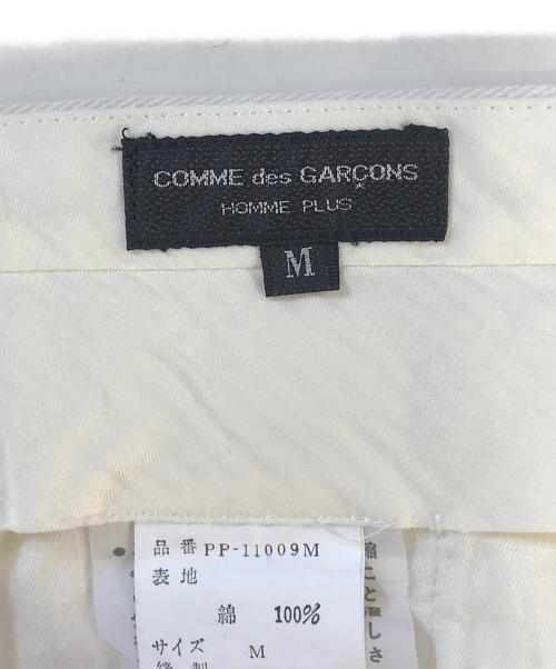 COMME des GARCONS HOMME PLUS（コムデギャルソンオムプリュス）COMME des GARCONS HOMME PLUS (コムデギャルソンオムプリュス) 90’s デニムパンツ ホワイト サイズ:Mの古着・服飾アイテム