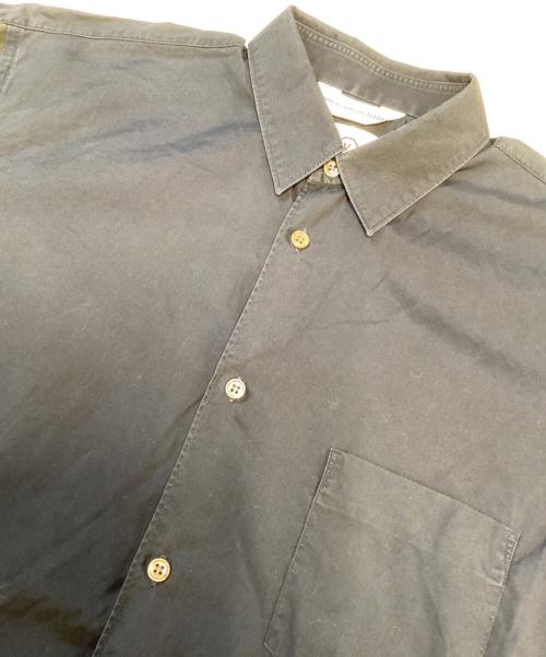 COMME des GARCONS SHIRT（コムデギャルソンシャツ）COMME des GARCONS SHIRT (コムデギャルソンシャツ) VISVIM (ビズビム) 袖切替シャツ ネイビー サイズ:Lの古着・服飾アイテム
