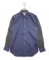 COMME des GARCONS SHIRT（コムデギャルソンシャツ）の古着「袖切替シャツ」｜ネイビー