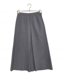 tricot COMME des GARCONS（トリココムデギャルソン）の古着「ウールロングスカート」｜グレー