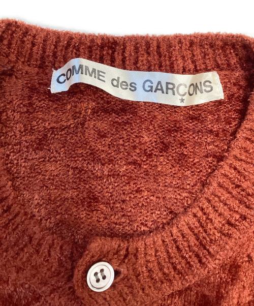 COMME des GARCONS（コムデギャルソン）COMME des GARCONS (コムデギャルソン) ベロアカーディガン オレンジ サイズ:表記なしの古着・服飾アイテム