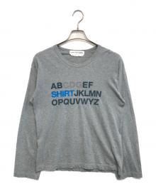 COMME des GARCONS SHIRT（コムデギャルソンシャツ）の古着「ロングスリーブカットソー」｜グレー