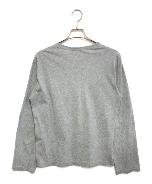 COMME des GARCONS SHIRT（コムデギャルソンシャツ）COMME des GARCONS SHIRT (コムデギャルソンシャツ) ロングスリーブカットソー グレー サイズ:Mの古着・服飾アイテム
