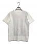 COMME des GARCONS (コムデギャルソン) チェックプリントTシャツ ホワイト サイズ:M：8000円