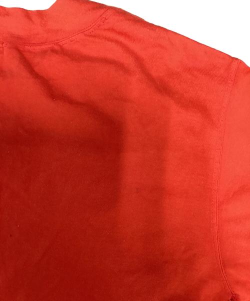 COMME des GARCONS HOMME（コムデギャルソン オム）COMME des GARCONS HOMME (コムデギャルソン オム) 発泡プリントダメージL/Sカットソー レッド サイズ:表記なしの古着・服飾アイテム