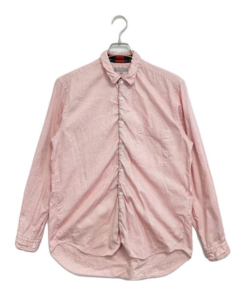 COMME des GARCONS HOMME（コムデギャルソン オム）COMME des GARCONS HOMME (コムデギャルソン オム) 縮絨切替シャツ ピンク サイズ:Mの古着・服飾アイテム