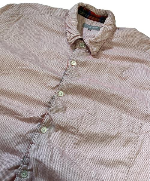 COMME des GARCONS HOMME（コムデギャルソン オム）COMME des GARCONS HOMME (コムデギャルソン オム) 縮絨切替シャツ ピンク サイズ:Mの古着・服飾アイテム