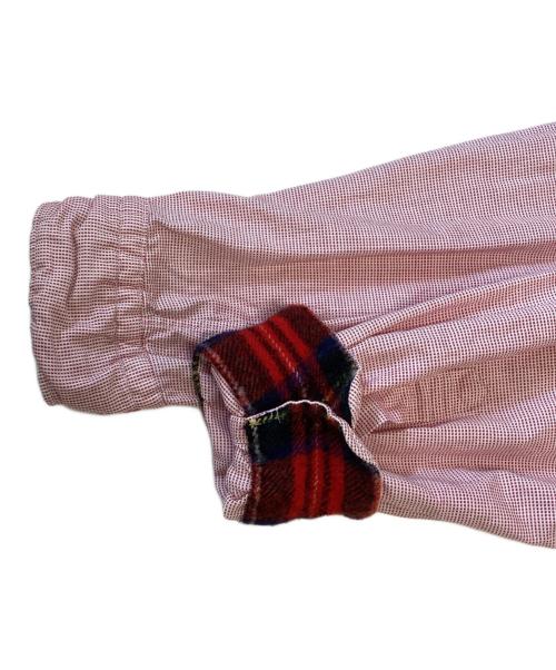 COMME des GARCONS HOMME（コムデギャルソン オム）COMME des GARCONS HOMME (コムデギャルソン オム) 縮絨切替シャツ ピンク サイズ:Mの古着・服飾アイテム