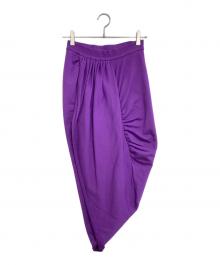 DRIES VAN NOTEN（ドリスヴァンノッテン）の古着「変形捩れスカート」｜パープル