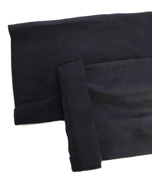 Jean Paul Gaultier FEMME（ジャンポールゴルチエ フェム）Jean Paul Gaultier FEMME (ジャンポールゴルチエ フェム) フリルブラウス ネイビー サイズ:40の古着・服飾アイテム