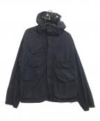 C.P COMPANYシーピーカンパニー）の古着「Flatt Nylon Goggle Jacket」｜ネイビー
