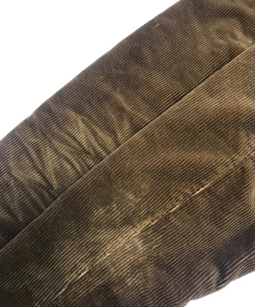 MOMOTARO JEANS（桃太郎ジーンズ）MOMOTARO JEANS (桃太郎ジーンズ) 中綿入りコーデュロイコーチジャケット ブラウン サイズ:Ｌの古着・服飾アイテム