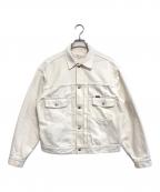 Time is onタイムイズオン）の古着「CLASSIC STANDARD TRUCKER DENIM JACKET」｜アイボリー