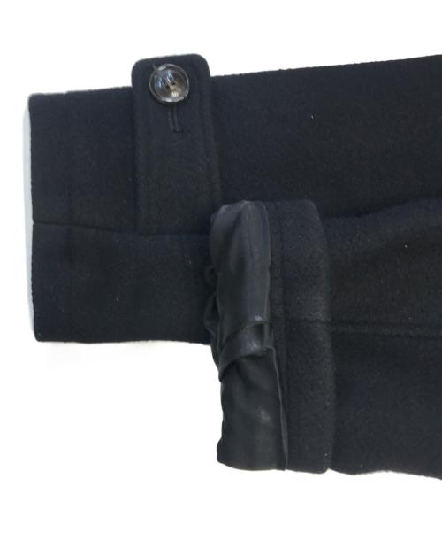 MOMOTARO JEANS（桃太郎ジーンズ）MOMOTARO JEANS (桃太郎ジーンズ) HEAVY MELTON BALMACAAN COAT ブラック サイズ:Ⅼの古着・服飾アイテム