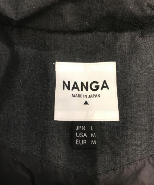 NANGA（ナンガ）NANGA (ナンガ) 焚火 スタンドダウンジャケット チャコールグレー サイズ:Ⅼの古着・服飾アイテム