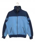 adidasアディダス）の古着「トラックジャケット」｜スカイブルー
