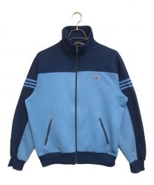 adidas（アディダス）の古着「トラックジャケット」｜スカイブルー
