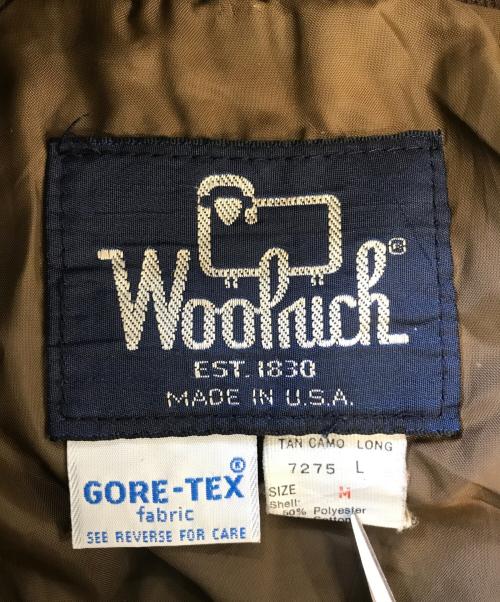WOOLRICH（ウールリッチ）WOOLRICH (ウールリッチ) ダックハンターカモマウンテンパーカー オリーブ サイズ:Lの古着・服飾アイテム