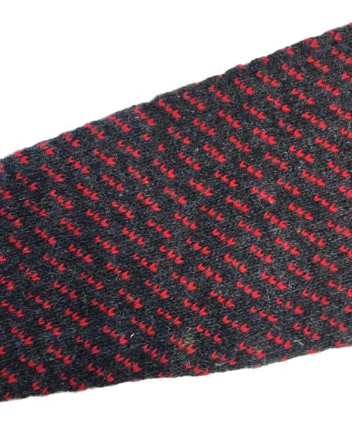 L.L.Bean（エルエルビーン）L.L.Bean (エルエルビーン) バーズアイニット レッド×グレー サイズ:Ｌの古着・服飾アイテム