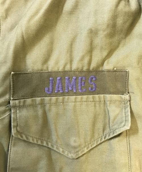 VINTAGE MILITARY（ヴィンテージ ミリタリー）VINTAGE MILITARY (ヴィンテージ ミリタリー) US ARMY M65 フィールドジャケット カーキ サイズ:SMALL-SHORTの古着・服飾アイテム