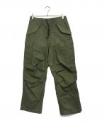 VINTAGE MILITARYヴィンテージ ミリタリー）の古着「M-65 フィールドパンツ」｜カーキ