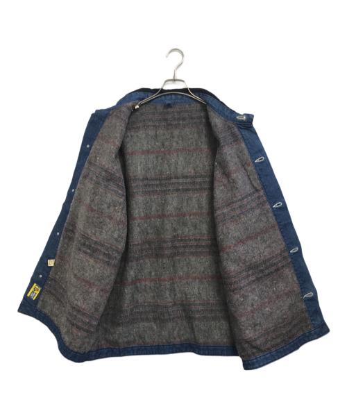 Wrangler（ラングラー）Wrangler (ラングラー) 裏地ブランケットカバーオール インディゴ サイズ:46の古着・服飾アイテム