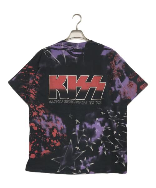 バンドTシャツ（バンドTシャツ）バンドTシャツ (バンドTシャツ) 90s KISS(キッス) バンドTシャツ ブラック サイズ:XLの古着・服飾アイテム