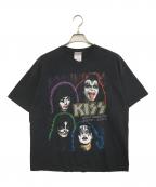 バンドTシャツバンドTシャツ）の古着「00s KISS(キッス) バンドTシャツ」｜ブラック